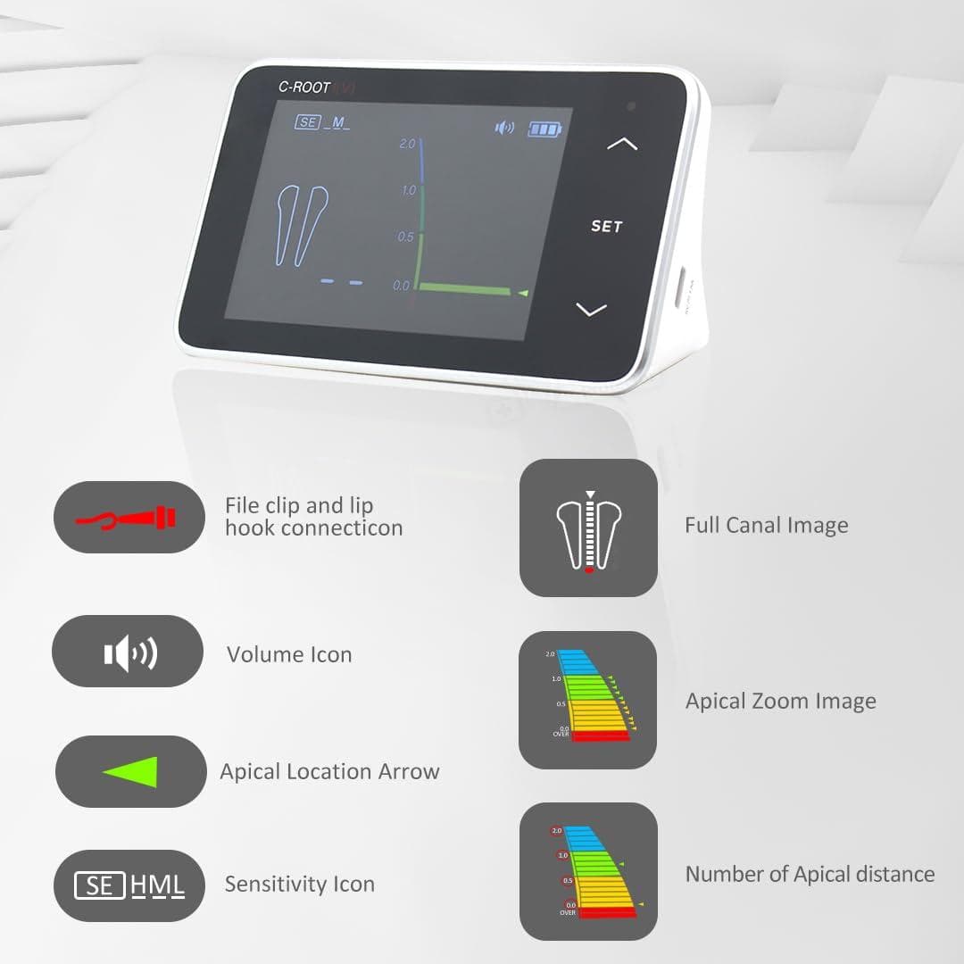 COXO C-ROOT I(V) — Máy Đo Chiều Dài Kênh Tủy Thế Hệ V - Bảo hành 12 tháng