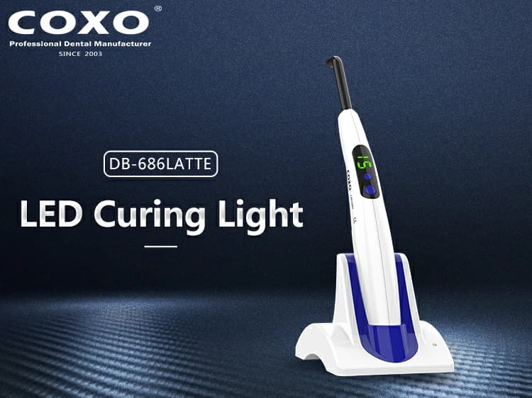 COXO DB686 LATTE — Đèn LED Trám Quang Không Dây Màn Hình Số