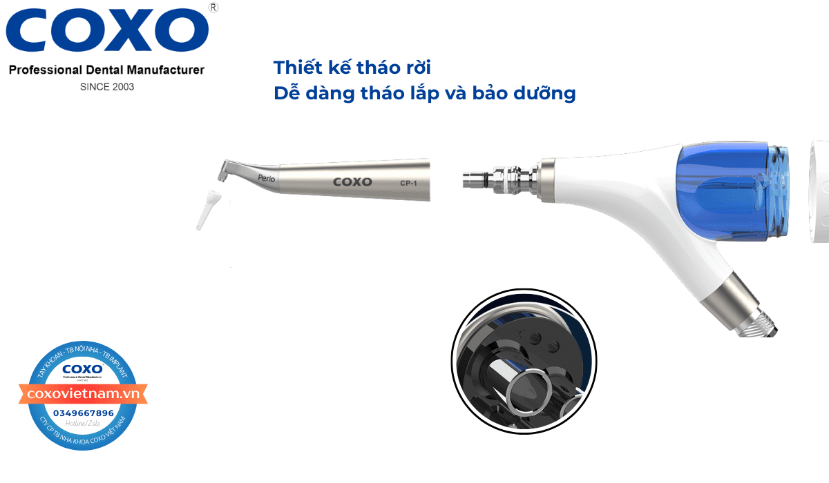 Đầu thổi cát COXO CP-1 (Loại 1 đầu) 4