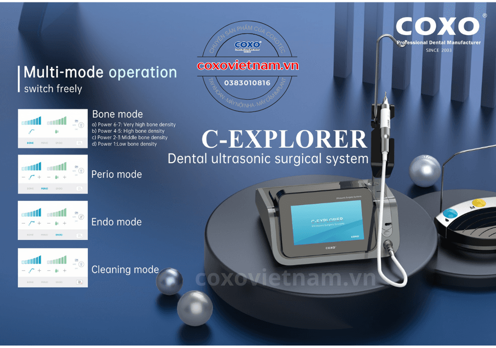 Máy phẫu thuật Piezotome COXO C-Explorer 4