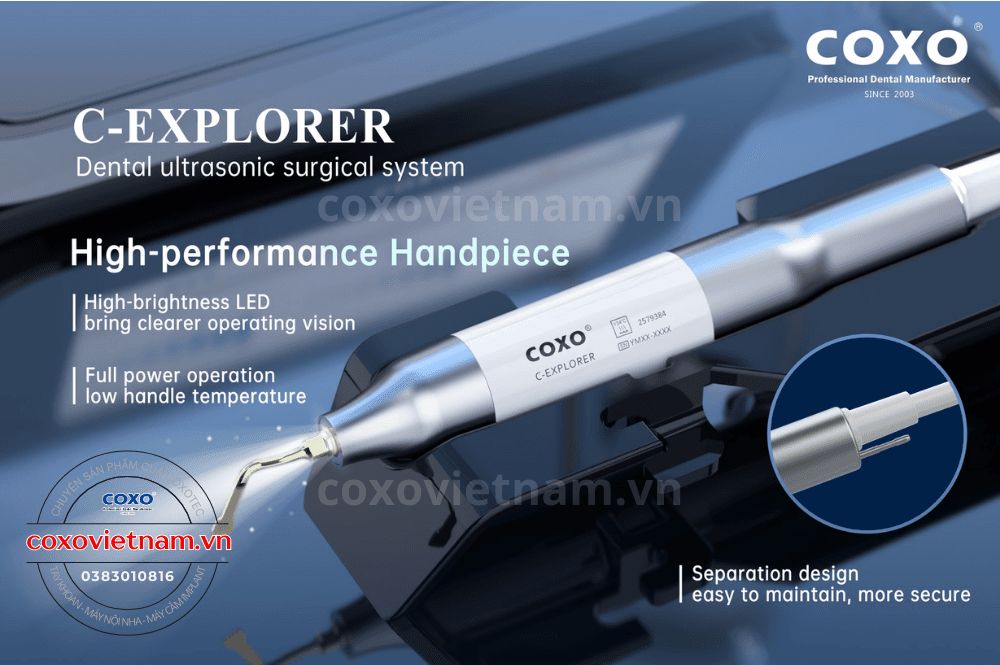 Máy phẫu thuật Piezotome COXO C-Explorer 6
