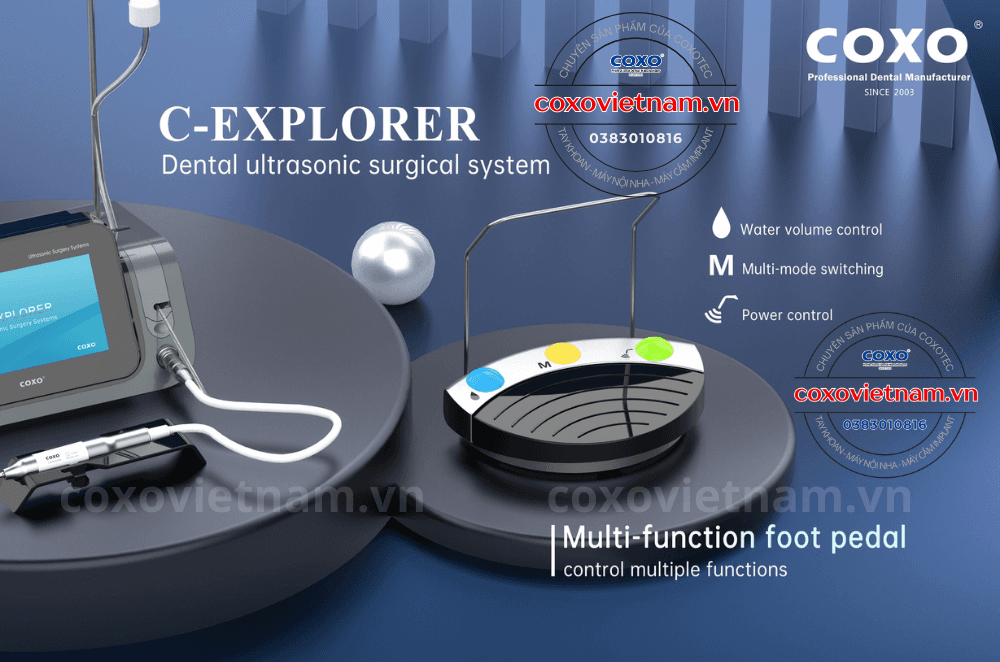 Máy phẫu thuật Piezotome COXO C-Explorer 7