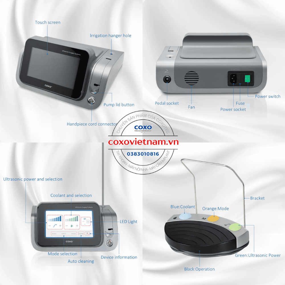 Máy phẫu thuật Piezotome COXO C-Explorer 8
