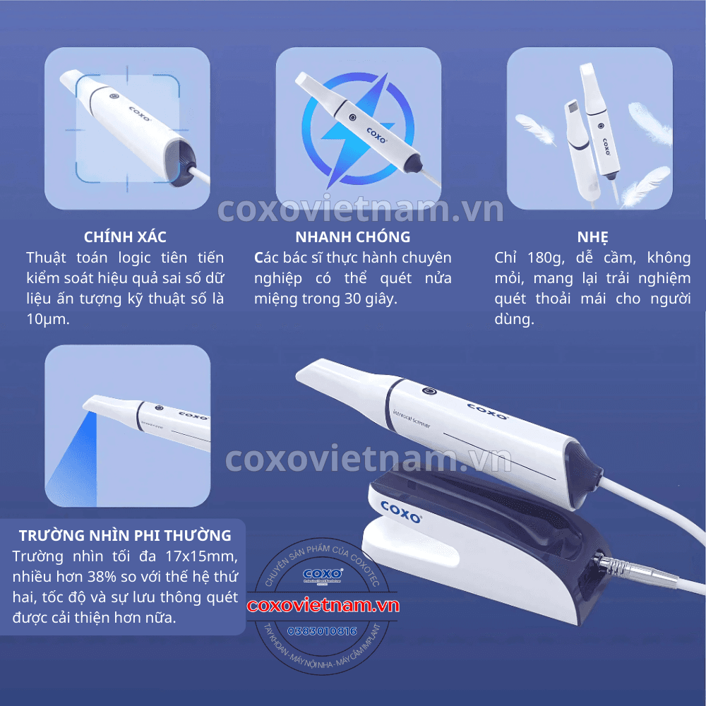 Máy scan trong miệng COXO DL-300P 5