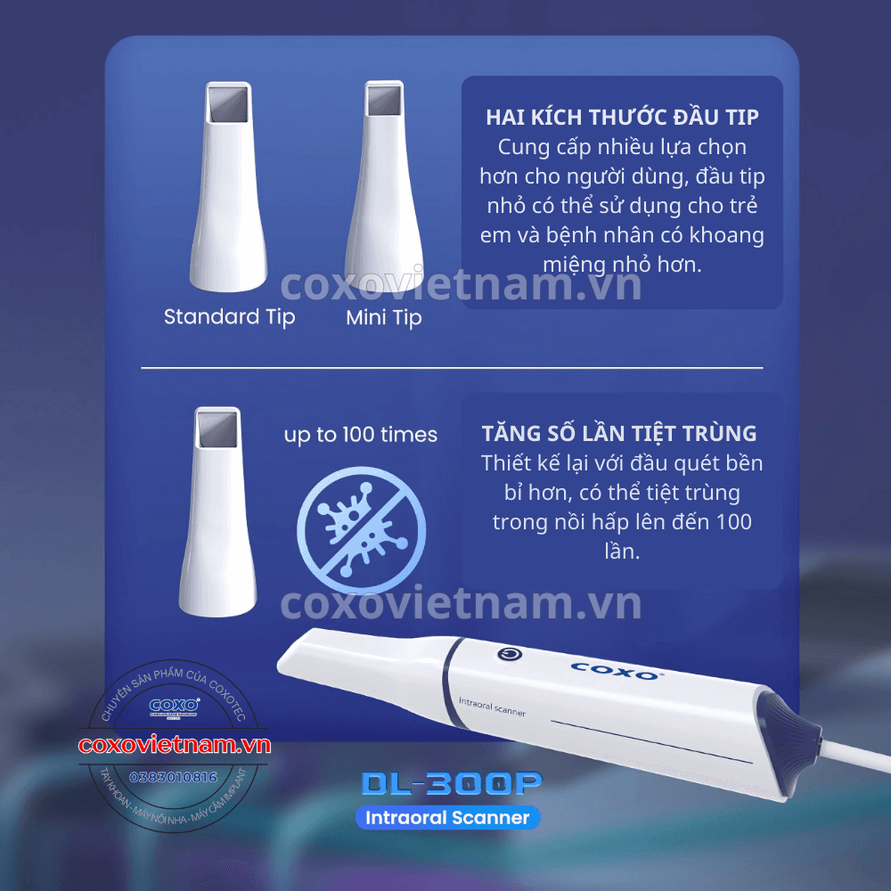 Máy scan trong miệng COXO DL-300P 6
