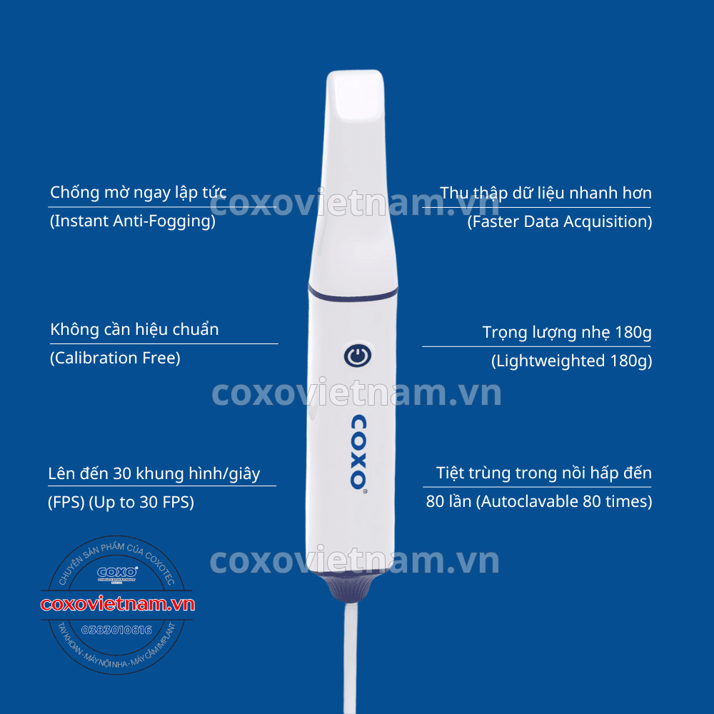 Máy scan trong miệng COXO DL-300P 9