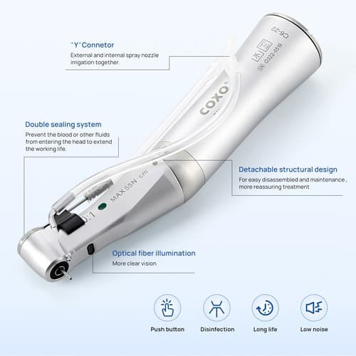 Tay khoan cắm implant COXO có đèn CX235C6 (C6-22) 4