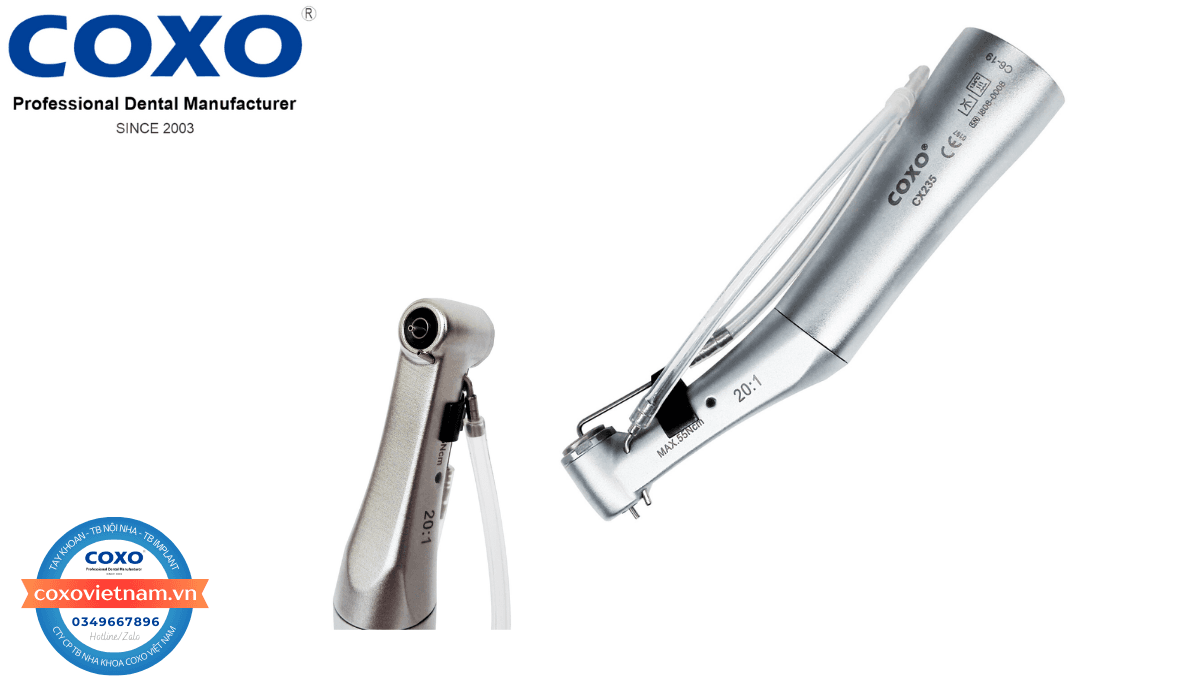 Tay khoan cắm implant COXO không đèn CX235C6 (C6-19) 4