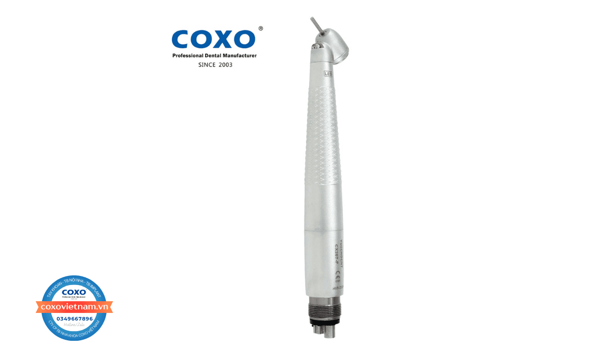 Tay khoan nhanh COXO chếch 45 độ có đèn 2