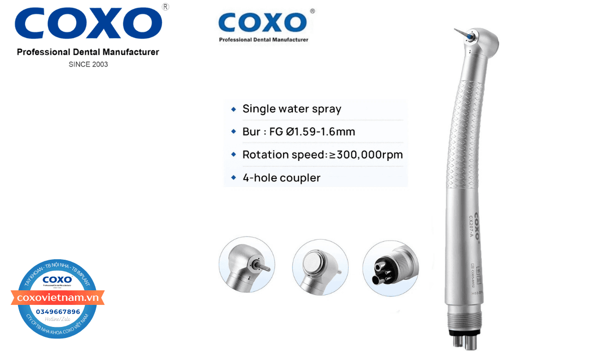 Tay khoan nhanh COXO 1 tia nước CX207-A 5
